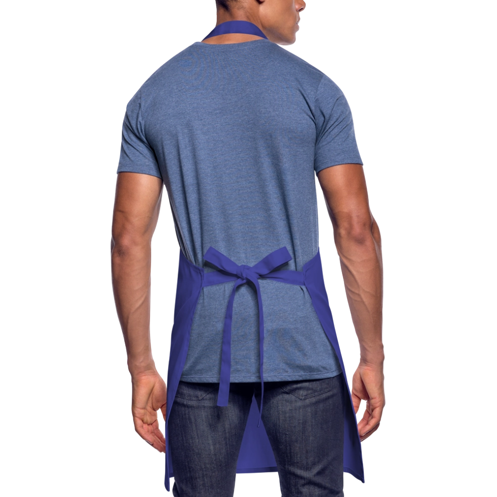 Mr. Good Looking is cooking – Schürze für charmante Küchenchefs - Royalblau